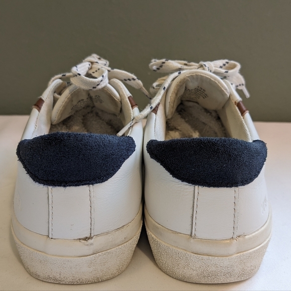 Madewell  Sidewalk Low-Top Sneakers in Leather Size 5 - Picture 7 of 10